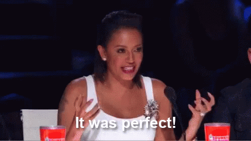 It Was Perfect GIF - Perfect Mel B Agt GIFs