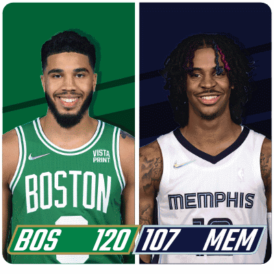 Boston Celtics (120) Vs. Memphis Grizzlies (107) Post Game GIF - Nba Basketball Nba 2021 GIFs