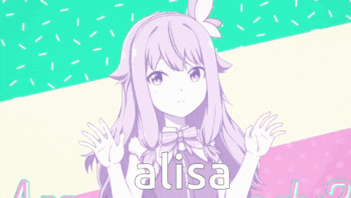 a picture of a girl with the words " are you ready " written on it