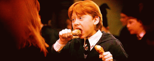 Hungry GIF - Harrypotter GIFs