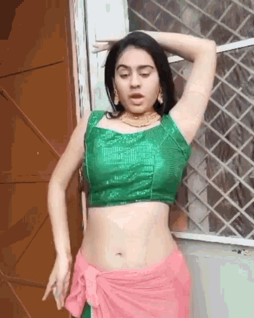 Saree Dance Saree GIF - Saree Dance Saree Birdiview GIFs