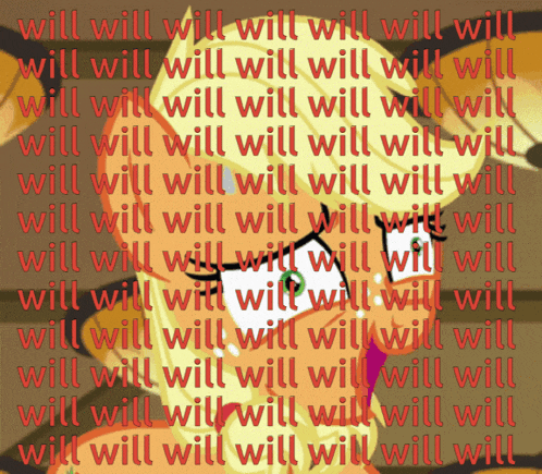 a picture of a girl with the words will will will will will will