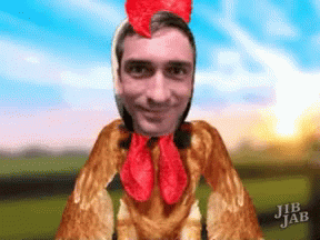 Dab Rooster GIF - Dab Rooster Smile GIFs