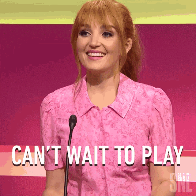 Cant Wait To Play Saturday Night Live GIF - Cant Wait To Play Saturday Night Live Excited To Play GIFs