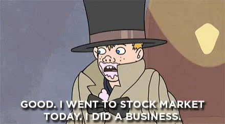 Adultman I Went To Stock Market Today And Did A Business GIF - Adultman I Went To Stock Market Today And Did A Business Bo Jack Horseman GIFs