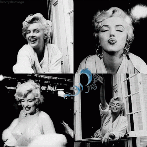 Kiss Marilyn GIF - Kiss Marilyn Monroe GIFs