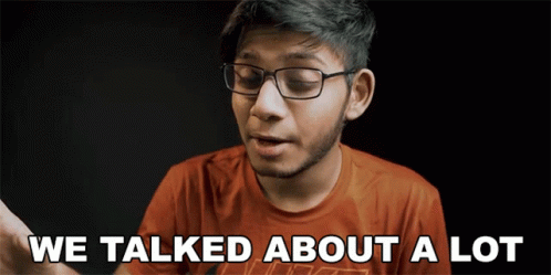 We Talked About A Lot Anubhav Roy GIF - We Talked About A Lot Anubhav Roy We Were Closed GIFs