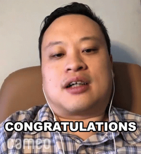 Congratulations William Hung GIF - Congratulations William Hung Cameo GIFs