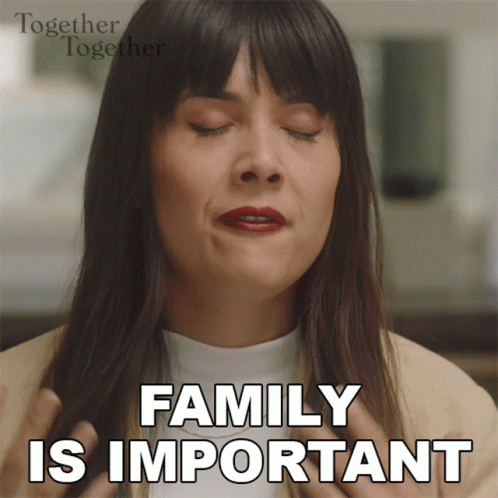 Family Is Important Anna GIF - Family Is Important Anna Together Together GIFs