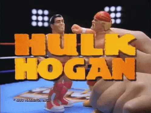 Hasbro Hulk Hogan GIF - Hasbro Hulk Hogan Hogan Mania GIFs