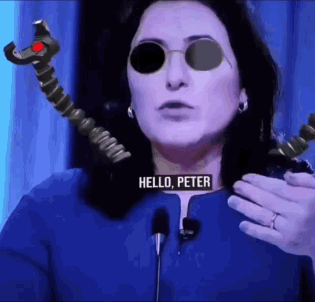 Hello Peter Spider GIF - Hello Peter Spider Dr Octopus GIFs
