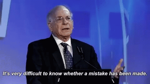 Daniel Kahneman It Is Very Difficult To Know GIF - Daniel Kahneman It Is Very Difficult To Know Mistakes GIFs