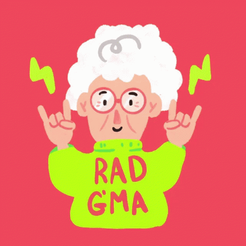 Grandma Cool GIF - Grandma Cool Gramma GIFs