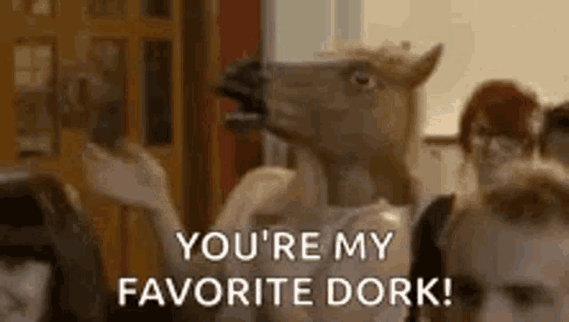 Thumbs Up Horse Head GIF