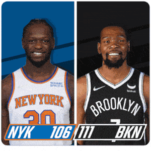 two basketball players from new york and brooklyn