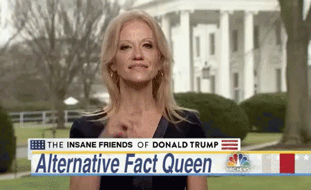 Alternative Facts GIF - Alternative Fact Queen Friends Of Donald Trump Hair Flip GIFs