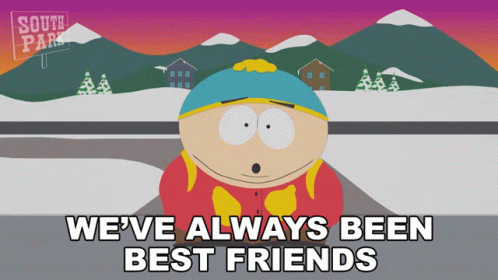 Weve Always Been Best Friends Eric Cartman GIF