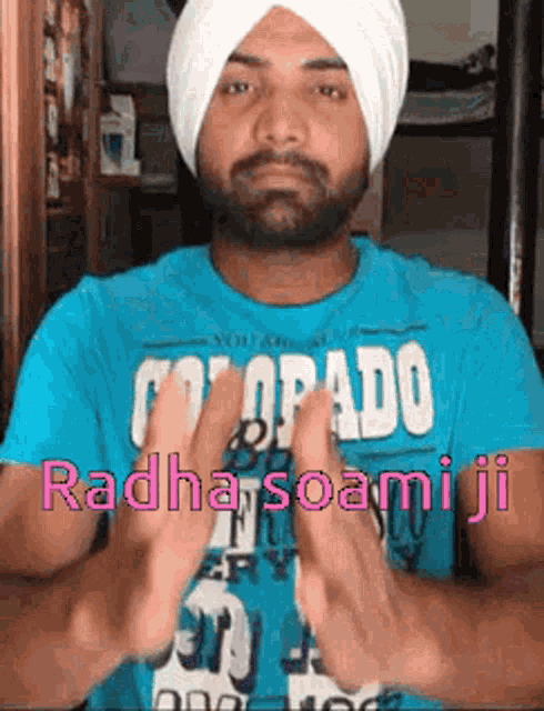 Radha Soami Ji Charanjit GIF - Radha Soami Ji Charanjit Bow GIFs