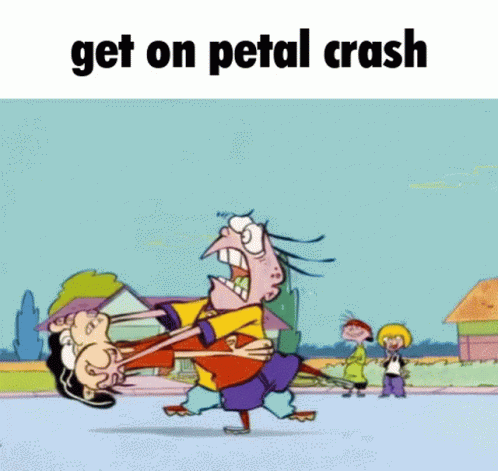 Petal Crash Ed Edd N Eddy GIF - Petal Crash Ed Edd N Eddy Eene GIFs