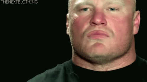 Brock Lesnar Happy GIF - Brock Lesnar Happy Serious GIFs