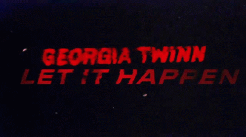 Georgia Twinn Let It Happen GIF - Georgia Twinn Let It Happen Song Title GIFs