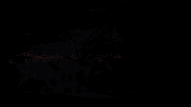 a dark background with a red light coming out of the bottom right