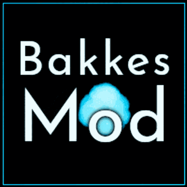 a black background with the words " bakkes mod " in white letters