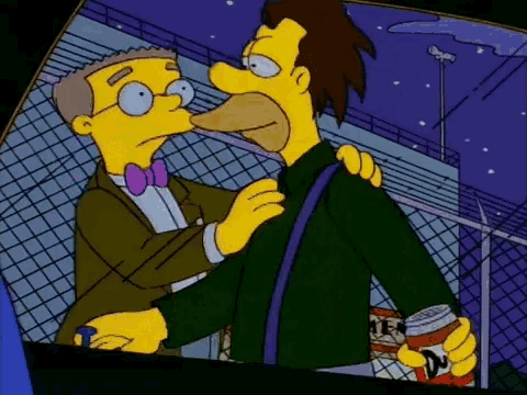 The Simpsons Lenny GIF