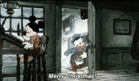 Merry Christmas Snow GIF - Merry Christmas Snow Mickey Mouse GIFs