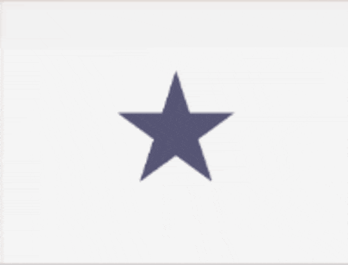 an orange circle in the middle of a purple star on a white background
