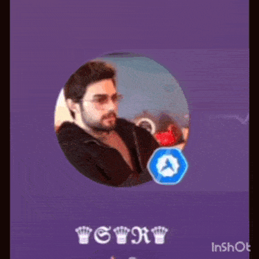 a blurred image of a person 's face and the word wow