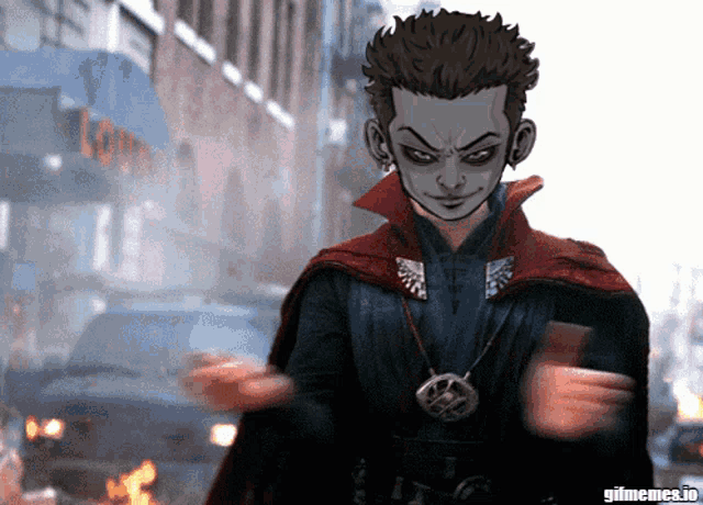 a gif of a man in a cape with the words gifmemes.io on the bottom