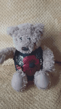 Poppy Day Teddy Bear GIF - Poppy Day Teddy Bear Pissedbear GIFs