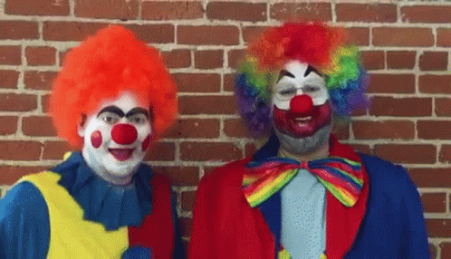 Tim And Eric Clown Rown GIF - Tim And Eric Clown Rown Thats Right GIFs
