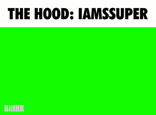 a picture of a man in a suit and tie with the words the hood iamssuper below him