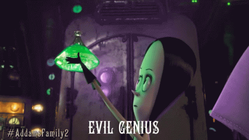 Evil Genius Wednesday Addams GIF - Evil Genius Wednesday Addams The Addams Family GIFs
