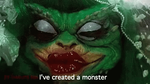 I'Ve Created A Monster GIF - Created A Monster Monster GIFs
