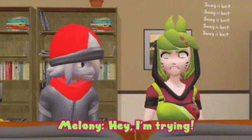 Smg4 Melony GIF - Smg4 Melony Hey Im Trying GIFs