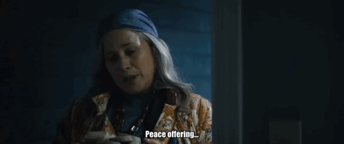 Peace Offering Severance GIF - Peace Offering Severance GIFs