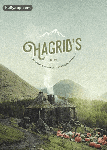Hagrid'Snogwartshutgrounds.Forbiddeh.Gif GIF