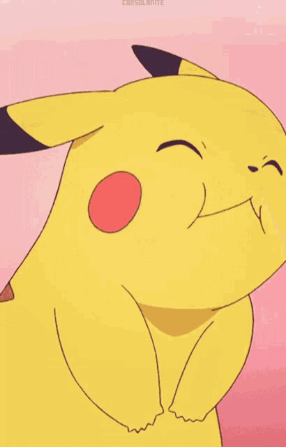 a close up of a yellow cartoon character with its mouth open and its tongue out .