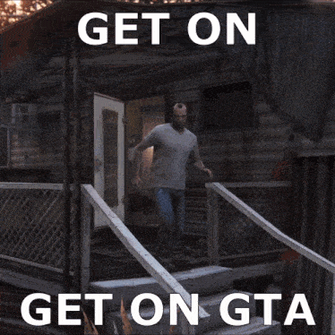 Get On Gta GIF - Get On Gta Grand Theft Auto GIFs