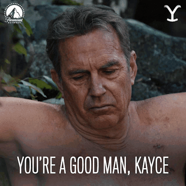 Youre A Good Man Kayce John Dutton GIF - Youre A Good Man Kayce John Dutton Kevin Costner GIFs