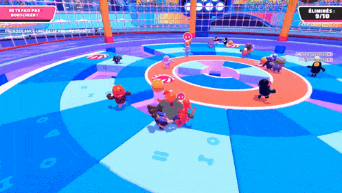 a screen shot of a video game with a score of 9 10