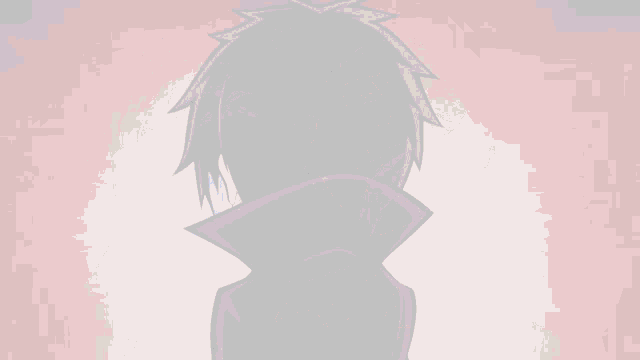 a cartoon drawing of a person with a hood on