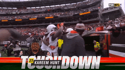 Cleveland Browns Kareem Hunt GIF - Cleveland Browns Kareem Hunt Browns GIFs