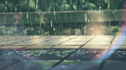 Rain Anime GIF