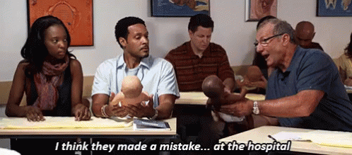 Mistake Modern Family GIF - Modernfamily Babies Switched GIFs