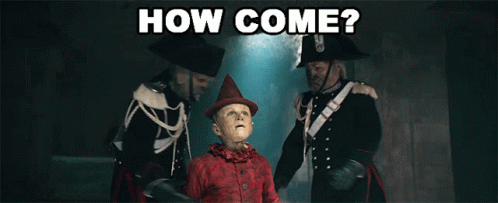 How Come Pinocchio GIF - How Come Pinocchio Why GIFs
