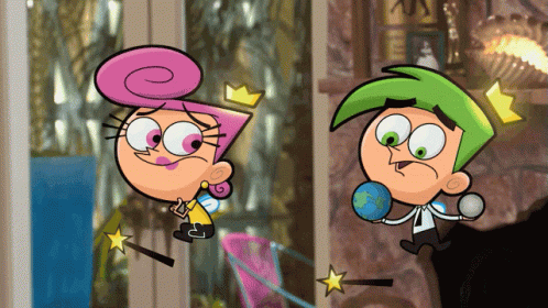 Squeezing The Earth And The Moon Cosmo GIF - Squeezing The Earth And The Moon Cosmo Wanda GIFs